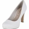 Tamaris Pumps, Kunstleder, Für Damen WHITE MATT