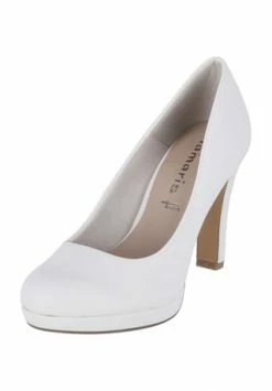 Tamaris Pumps, Kunstleder, Für Damen WHITE MATT