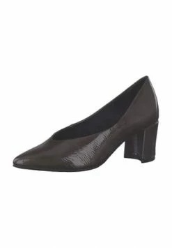 MARCO TOZZI® Pumps, Kunstleder, Blockabsatz, Für Damen PEPPER MET. P.