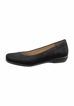 Ara® Ballerina, Veloursleder, Flach, Für Damen SCHWARZ